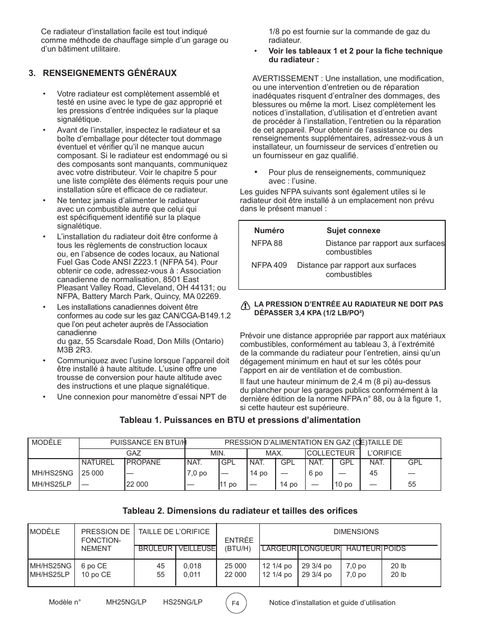 Mr. Heater MH25LP User Manual | Page 36 / 48