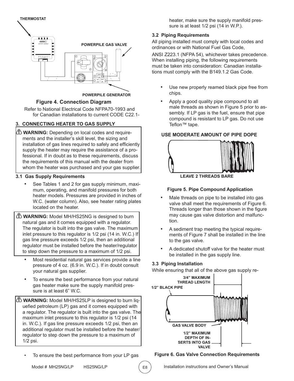 Mr. Heater MH25LP User Manual | Page 8 / 48