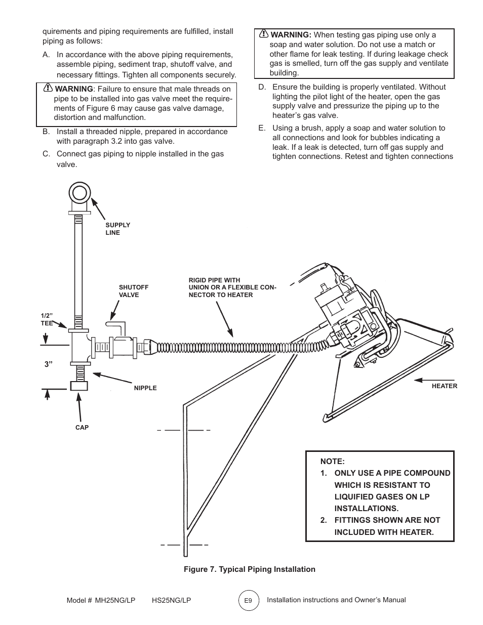 Mr. Heater MH25LP User Manual | Page 9 / 48
