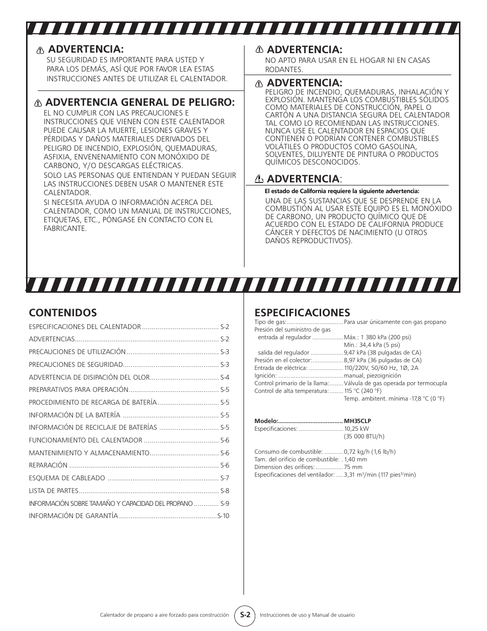 Mr. Heater HEATSTAR HS35CLP User Manual | Page 13 / 32