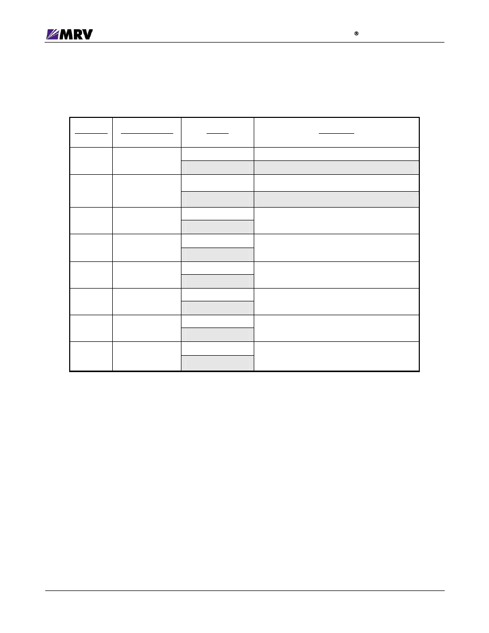Fiber driver, Em316sw-xy, 15 switch block 3* (sw3) | Shaded and bold describe factory default settings | MRV Communications EM316SW-XY User Manual | Page 23 / 76