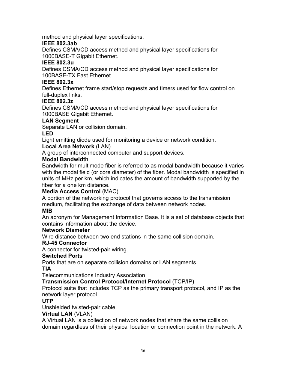 MRV Communications MR2228-S2C User Manual | Page 40 / 41