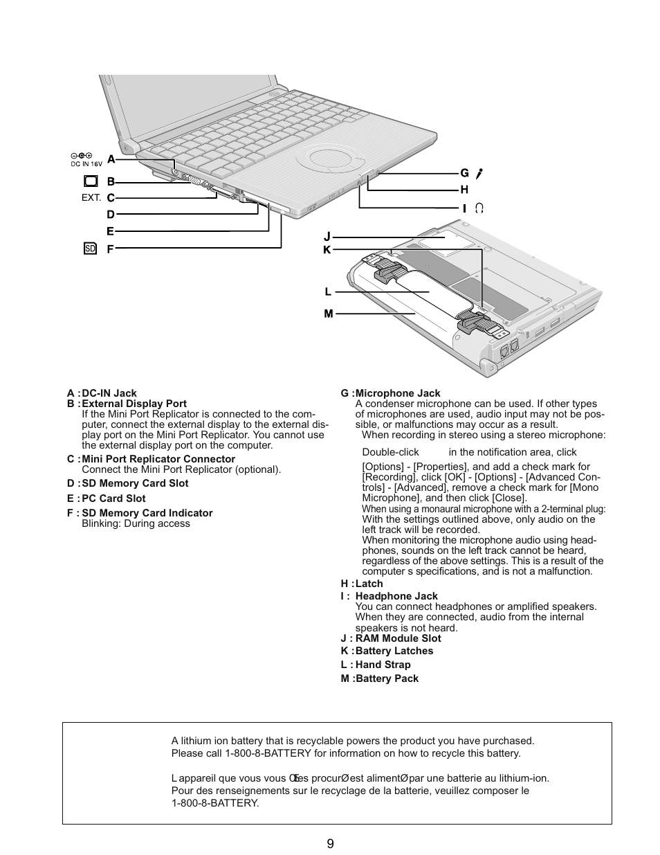 Matsushita CF-T5LWETZ1 2 User Manual | Page 9 / 104