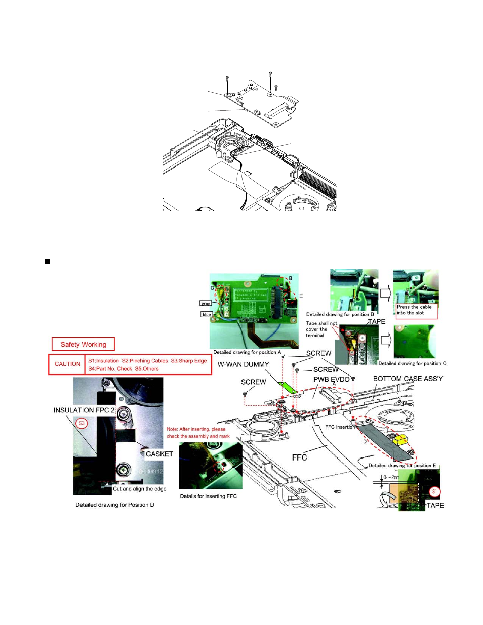 Setting the wwan pcb | Matsushita CF-52AJYZDZM User Manual | Page 47 / 87
