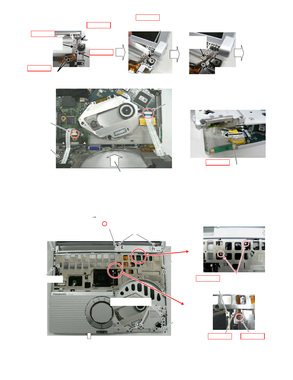 Assembly of the top case | Matsushita CF-W5LWEZZ1 2 User Manual | Page 75 / 117