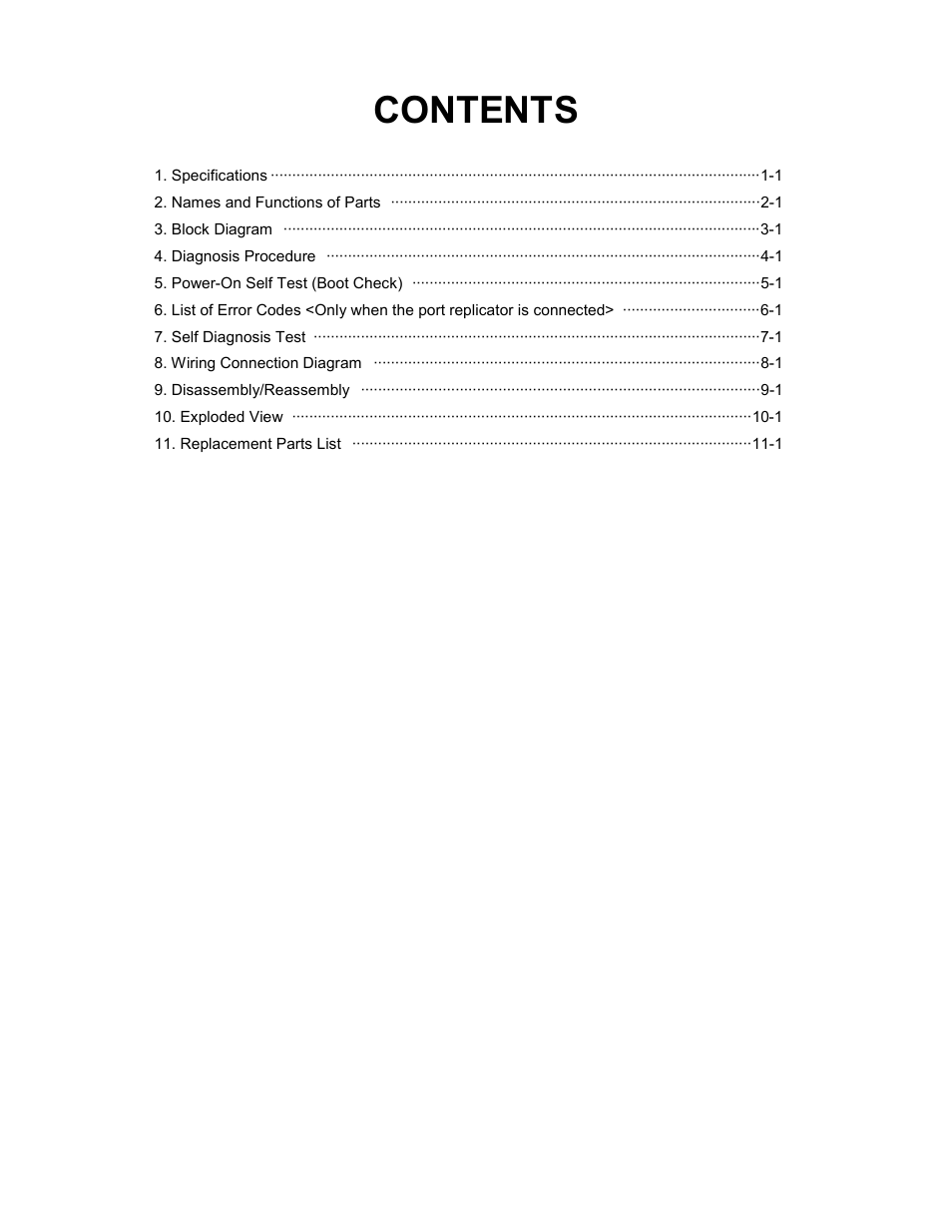 Matsushita CF-30CTQAZBM User Manual | Page 6 / 66