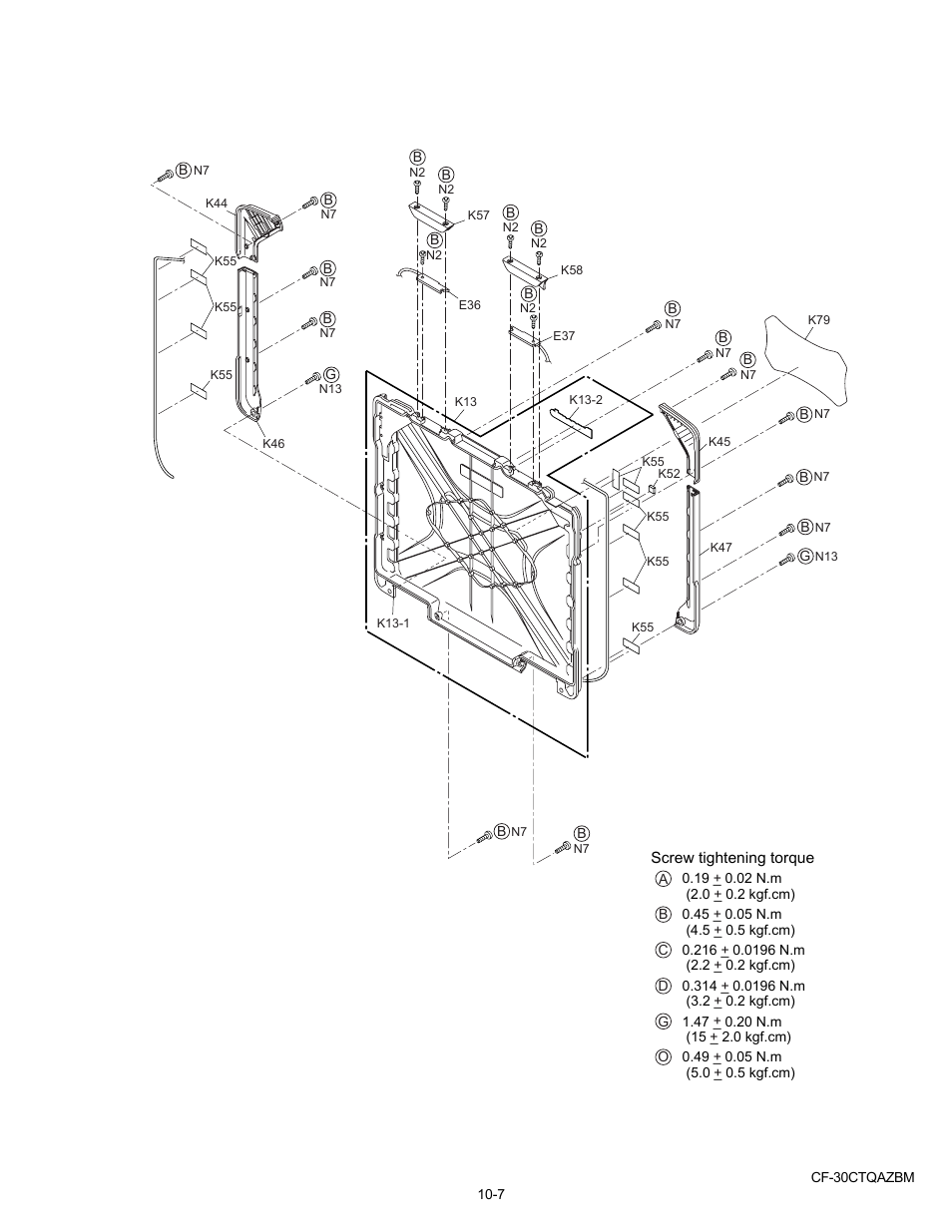 Matsushita CF-30CTQAZBM User Manual | Page 65 / 66