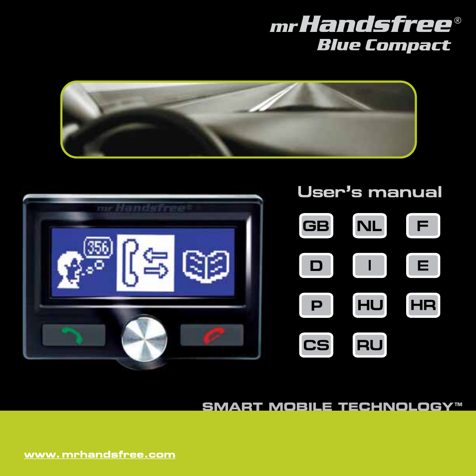 Mr Handsfree Blue Compact Microphone User Manual | 291 pages