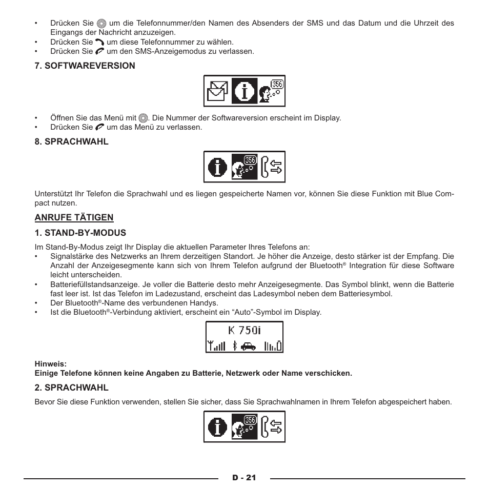 Mr Handsfree Blue Compact Microphone User Manual | Page 104 / 291