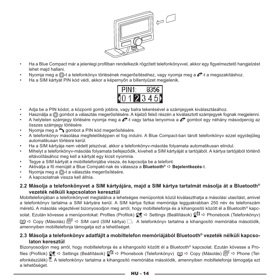 Mr Handsfree Blue Compact Microphone User Manual | Page 201 / 291