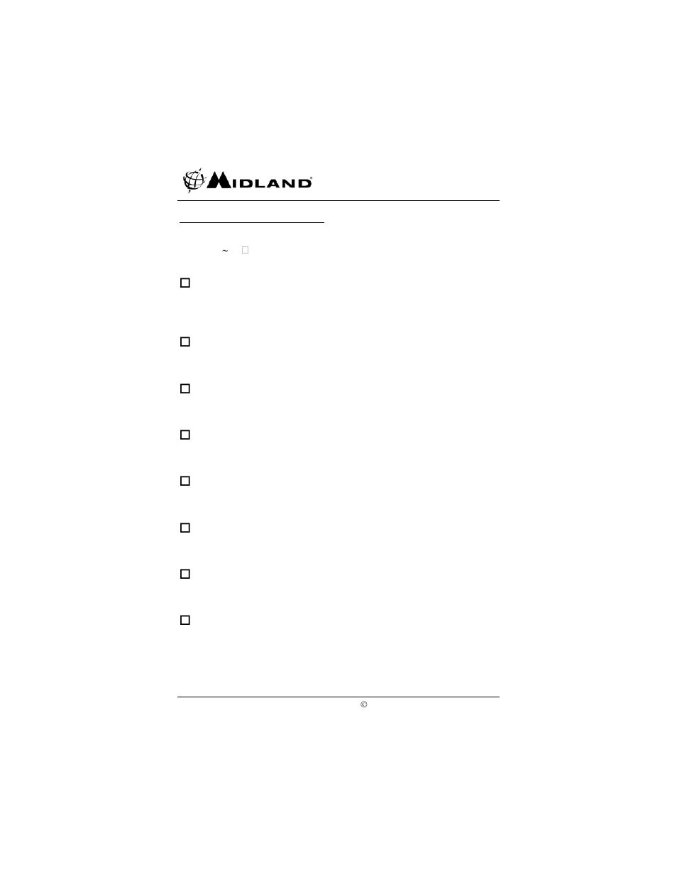Midland Radio MO-1008 User Manual | Page 18 / 27