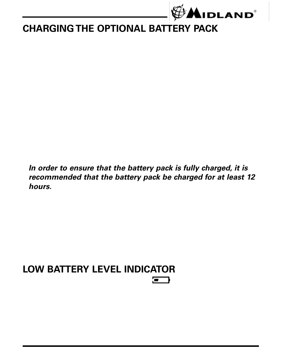 Midland Radio GXT444 User Manual | Page 7 / 16