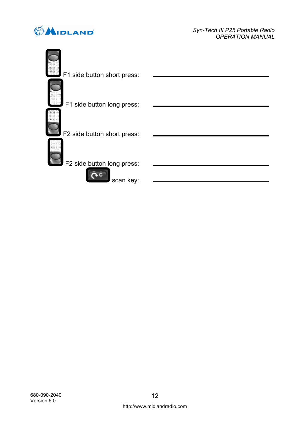 Midland Radio SYN-TECH III P25 User Manual | Page 20 / 76
