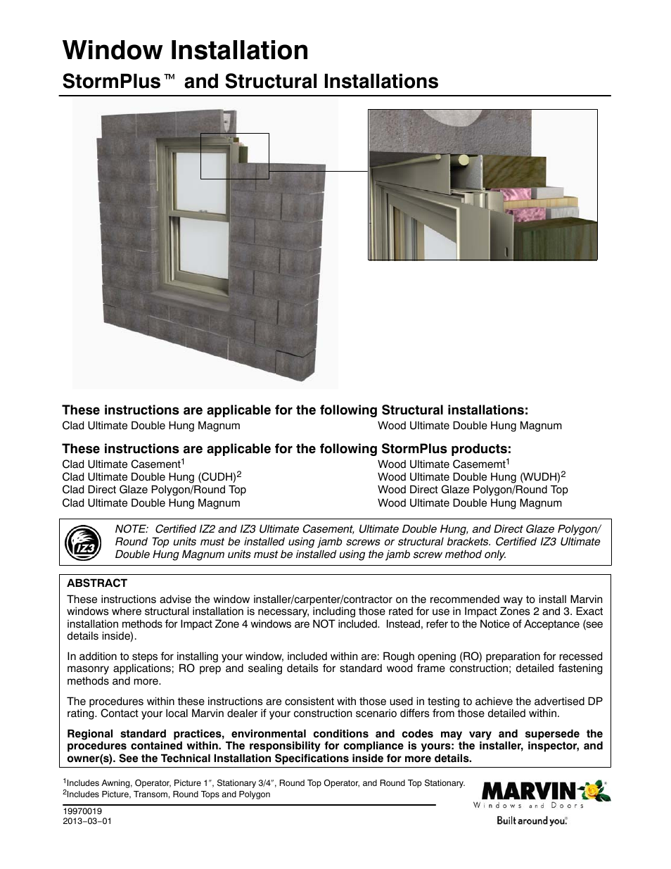 Marvin Window User Manual | 17 pages