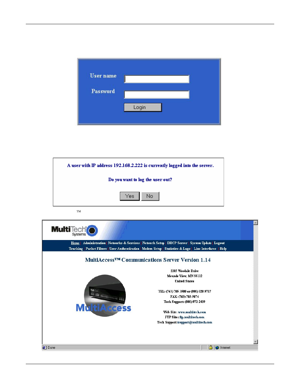 Multi Tech Equipment MULTIACCESS MA30120 User Manual | Page 10 / 29