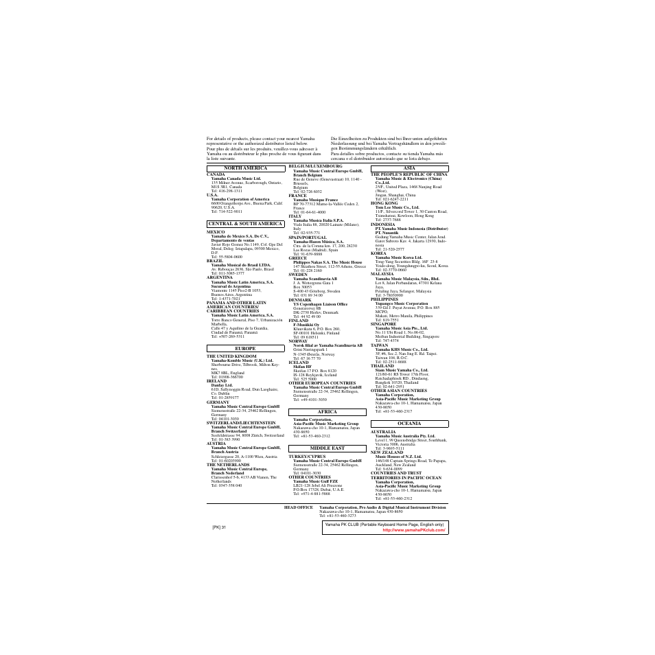 Musica UX16 User Manual | Page 32 / 33