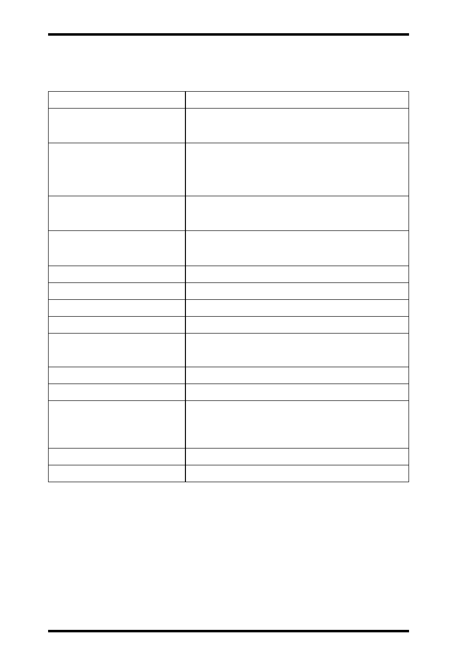 Specifications, Appendix | Musica CRW4260tx User Manual | Page 22 / 24