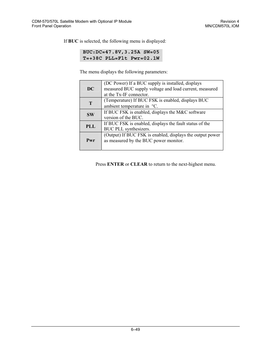 Mocomtech CDM-570 User Manual | Page 173 / 452