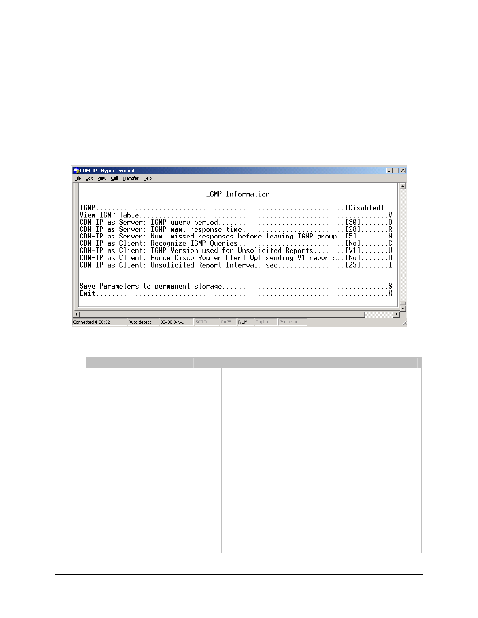 1 igmp information page | Mocomtech CDM-570 User Manual | Page 337 / 452