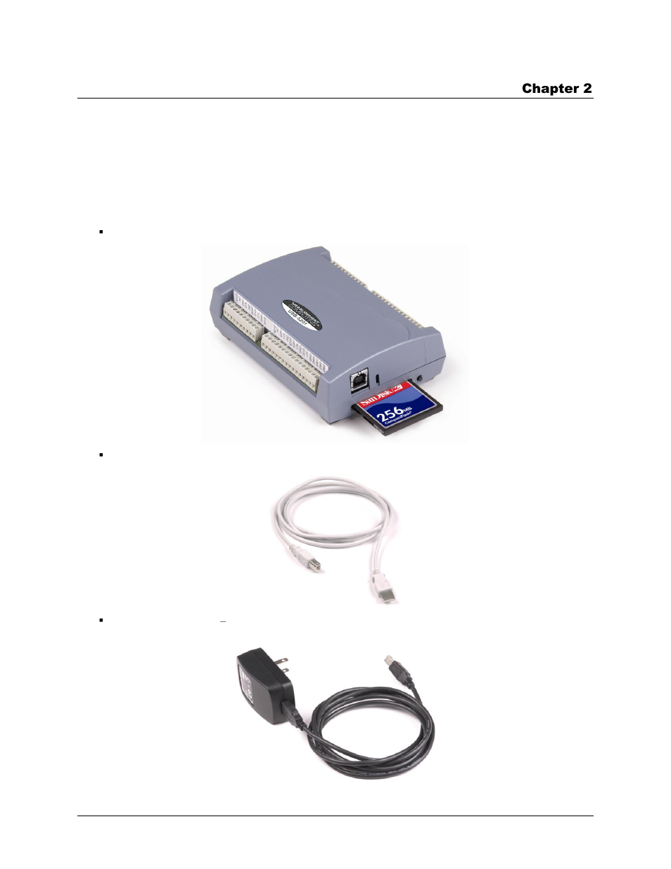 Installing the usb-5201, What comes with your usb-5201 shipment, Hardware | Measurement Specialties USB-5201 User Manual | Page 11 / 30