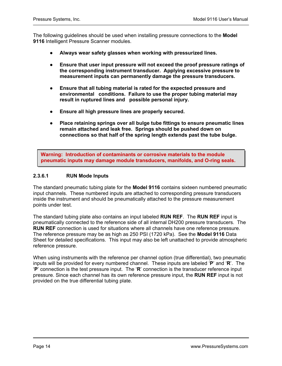 Measurement Specialties 9116 User Manual | Page 23 / 143