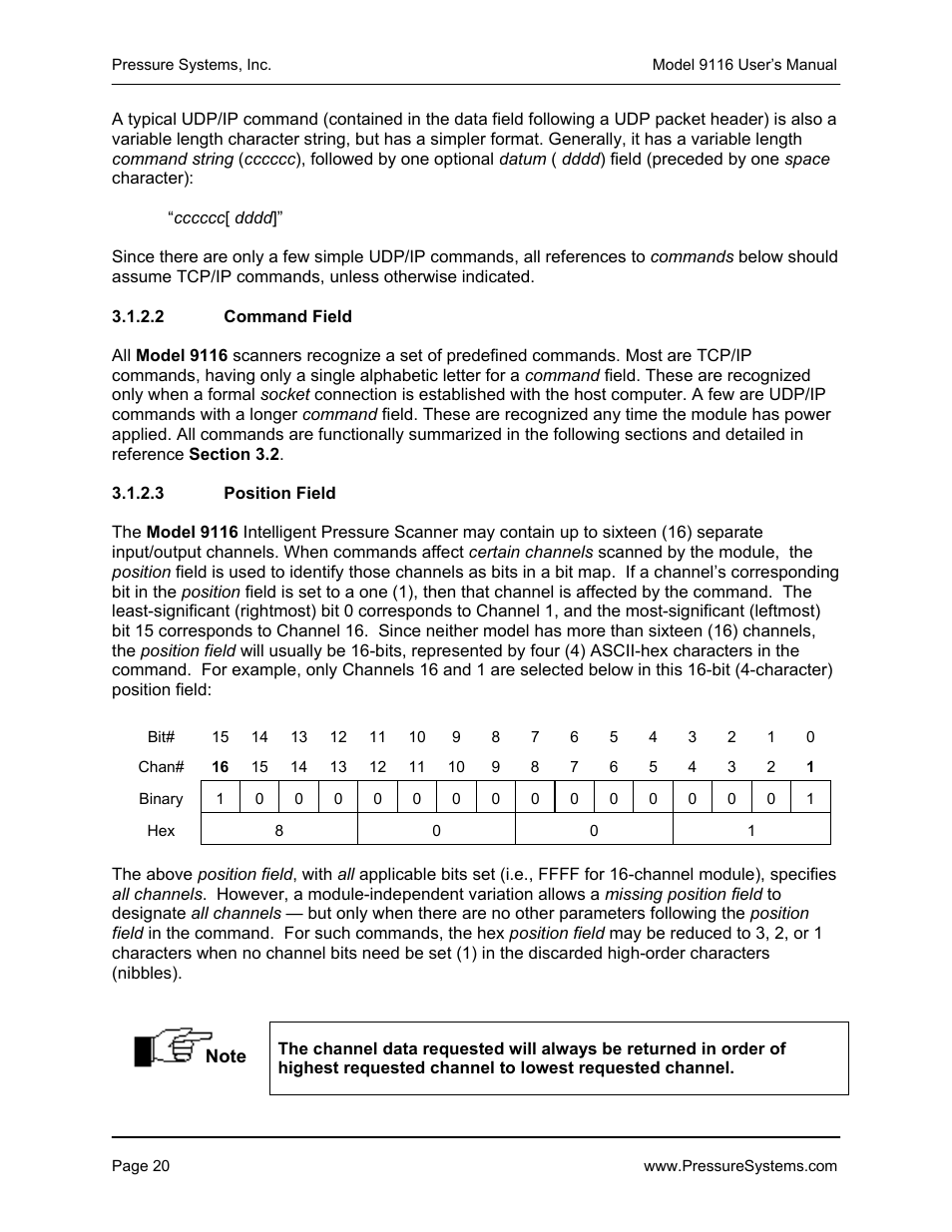 Measurement Specialties 9116 User Manual | Page 29 / 143