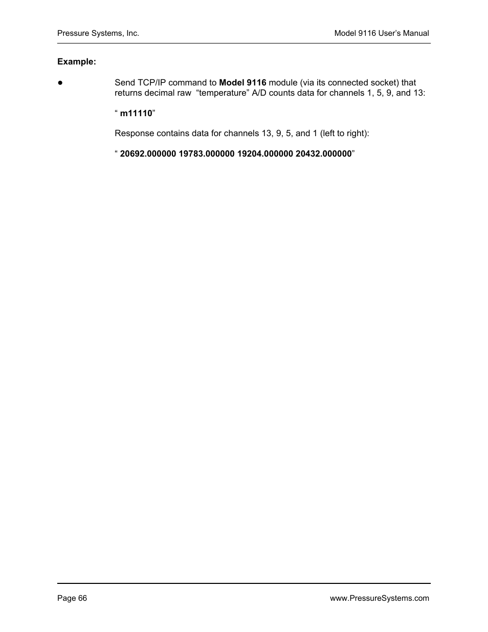 Measurement Specialties 9116 User Manual | Page 75 / 143