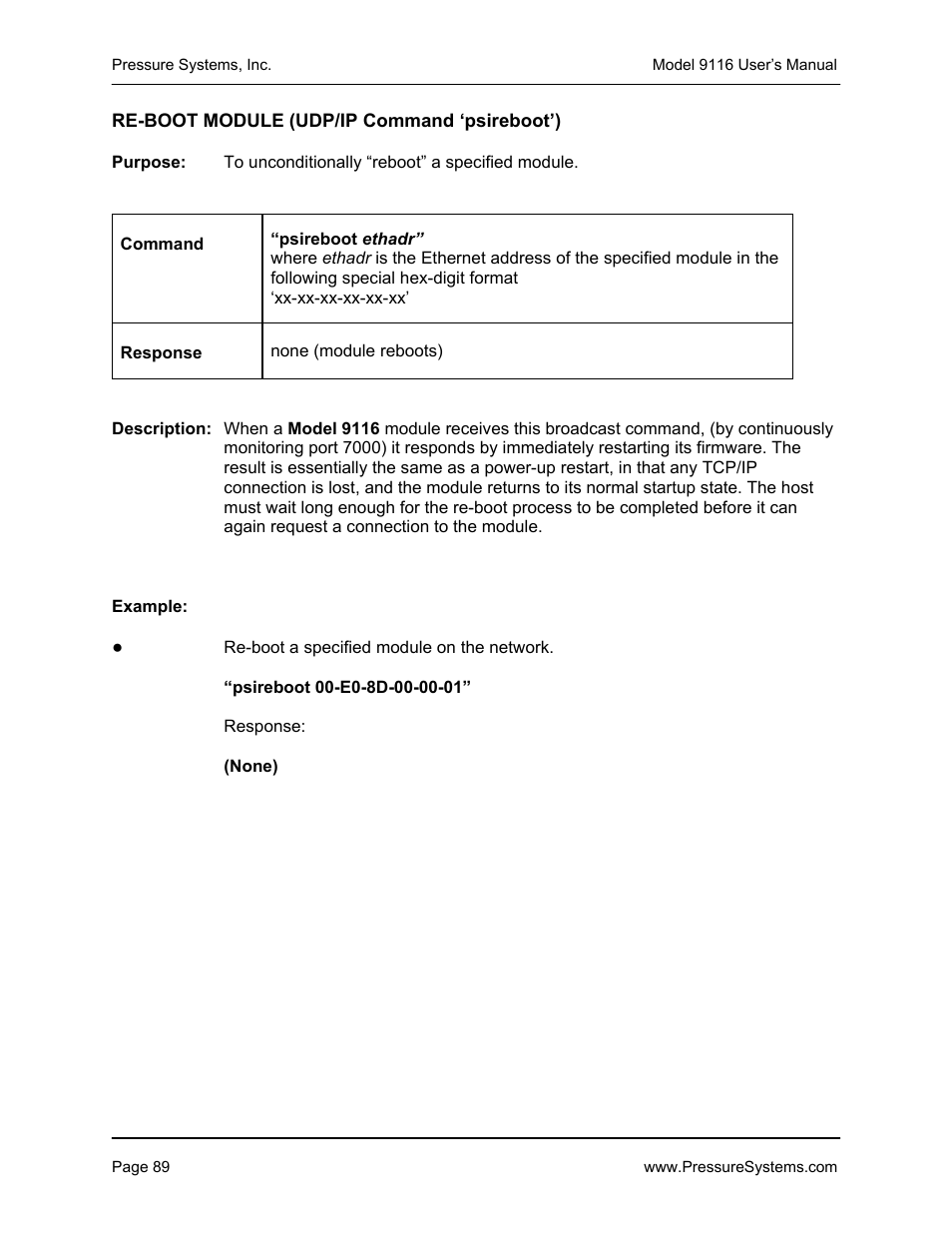 Measurement Specialties 9116 User Manual | Page 98 / 143