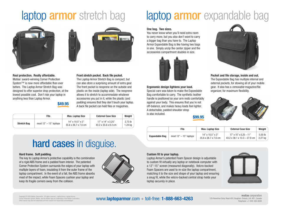 Matias Laptop Armor Stretch Bag User Manual | 1 page