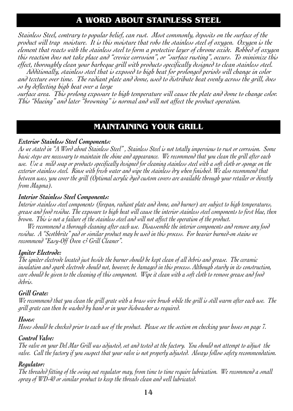 Magma DM10-016LP User Manual | Page 14 / 20