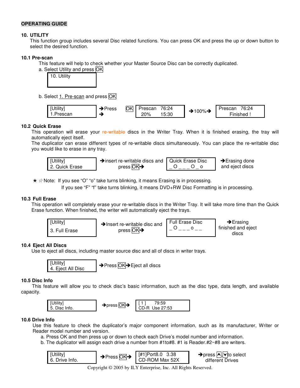 ILY Enterprise CD/DVD Duplicator User Manual | Page 15 / 21