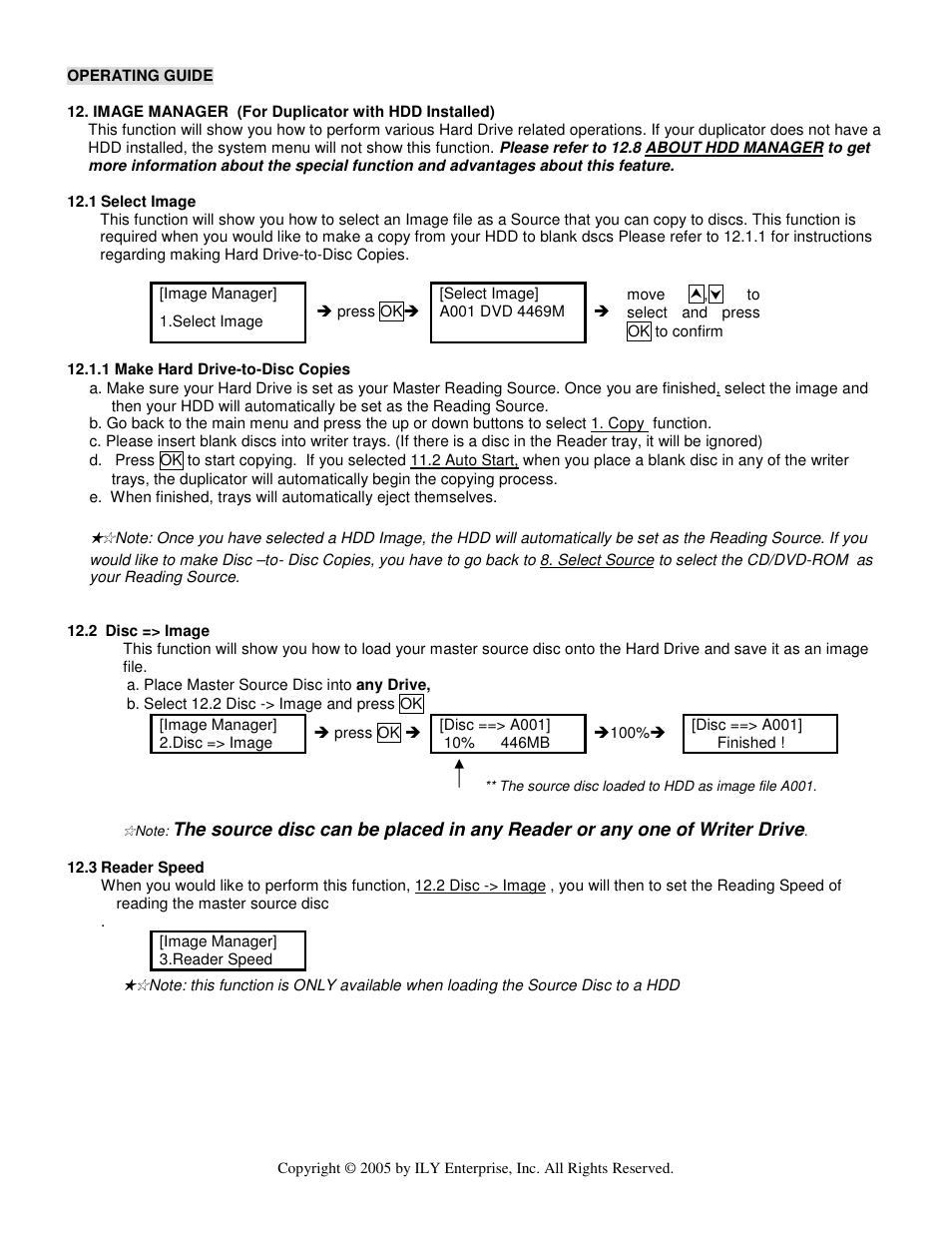 ILY Enterprise CD/DVD Duplicator User Manual | Page 18 / 21