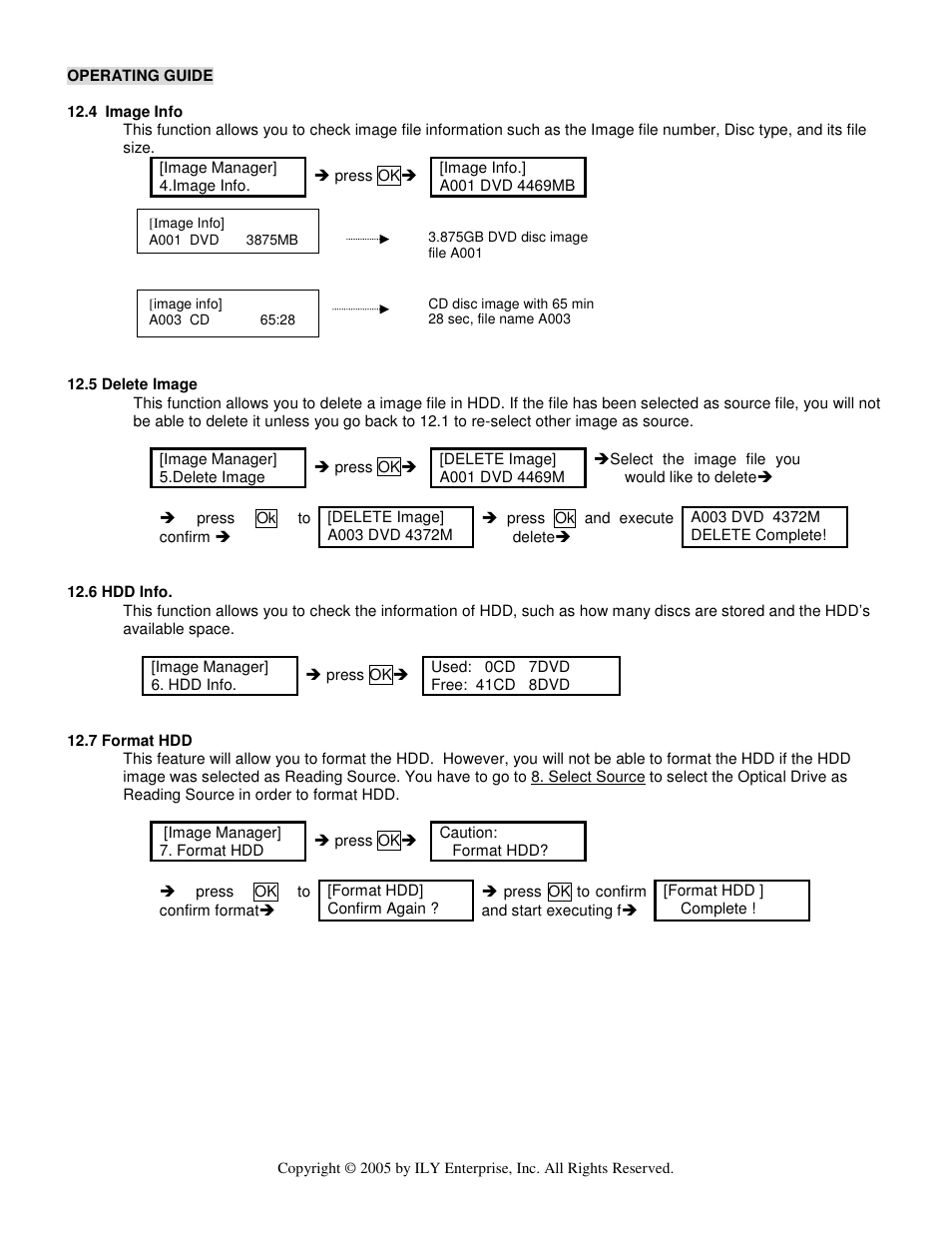 ILY Enterprise CD/DVD Duplicator User Manual | Page 19 / 21
