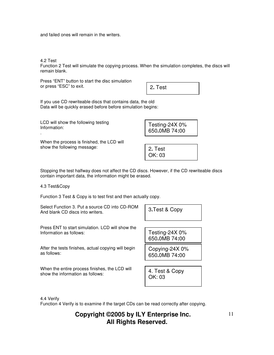 ILY Enterprise CoolCopy 7 User Manual | Page 11 / 30