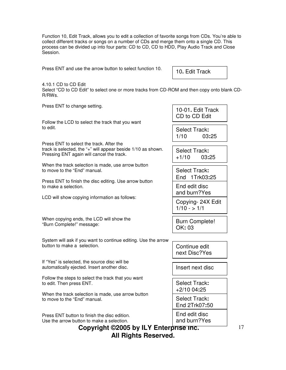 ILY Enterprise CoolCopy 7 User Manual | Page 17 / 30