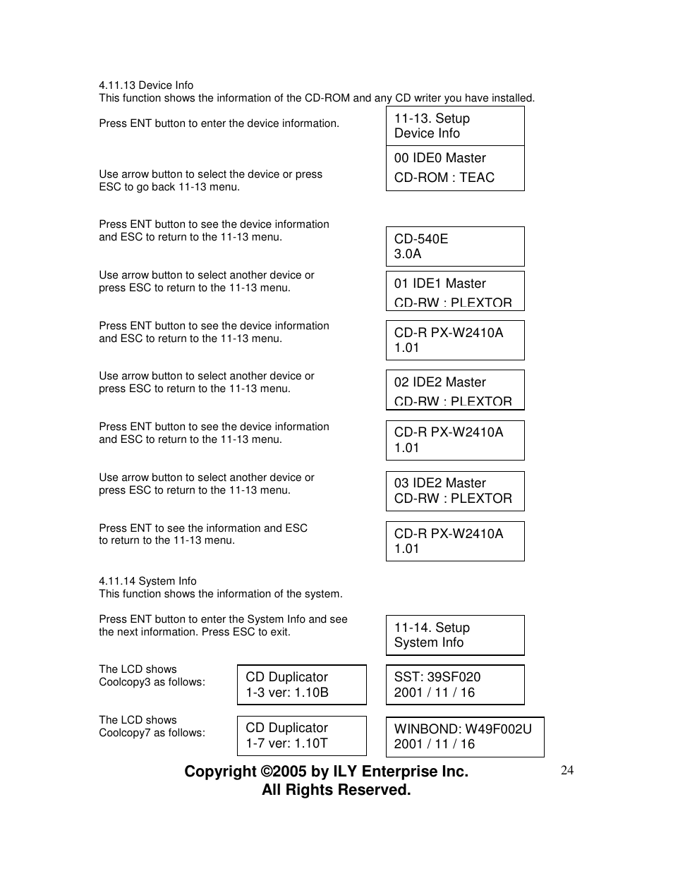 ILY Enterprise CoolCopy 7 User Manual | Page 24 / 30