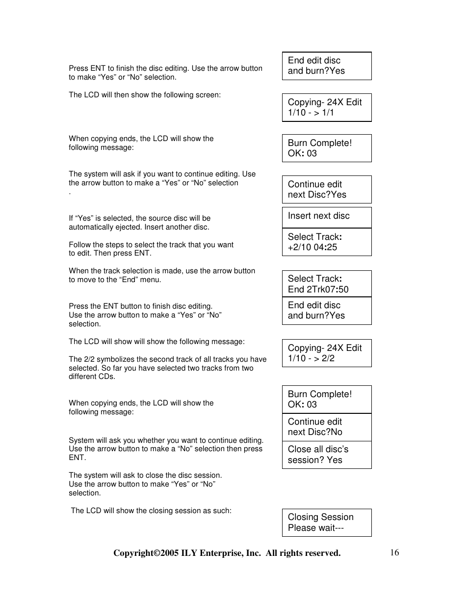 ILY Enterprise 3 User Manual | Page 16 / 28