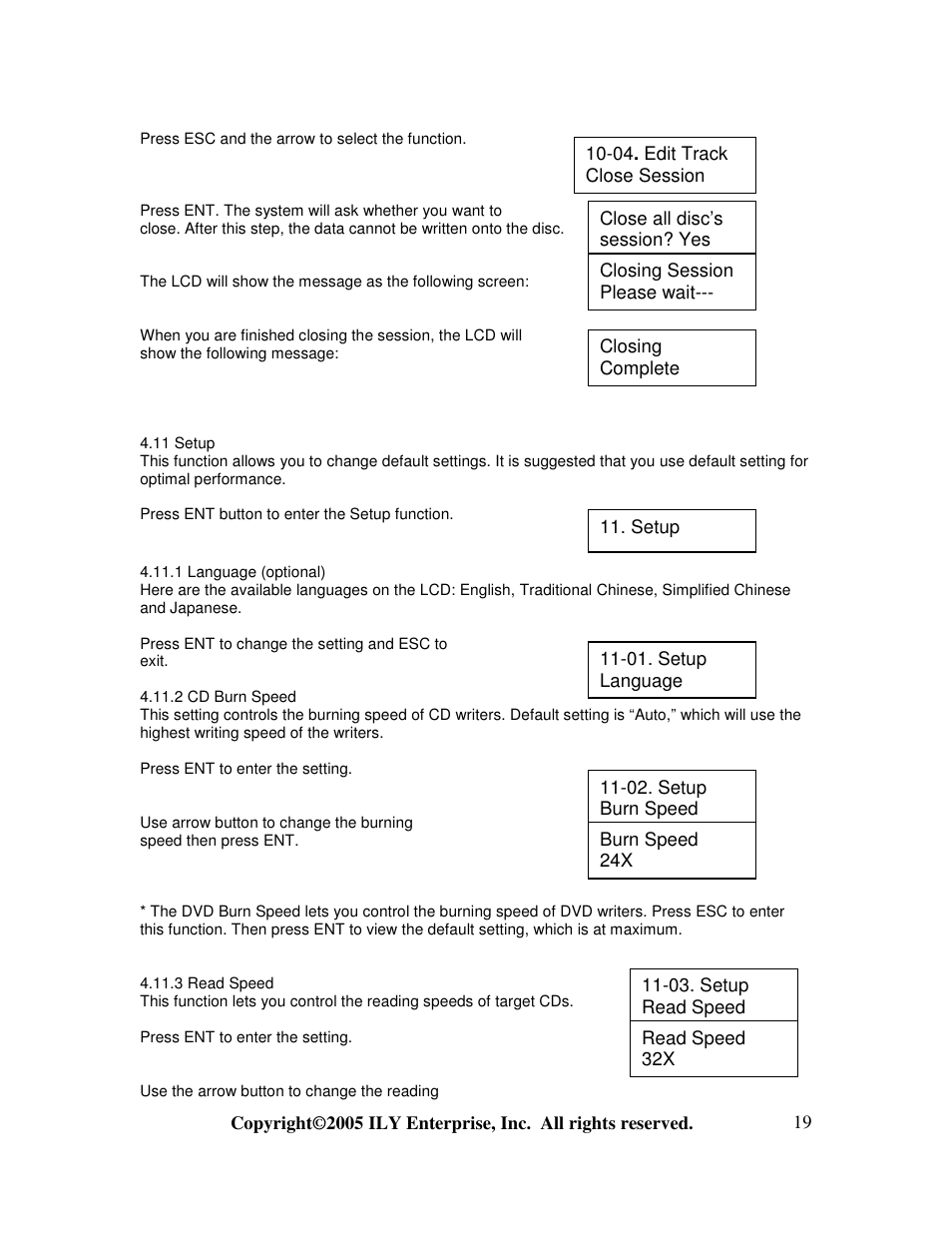 ILY Enterprise 3 User Manual | Page 19 / 28