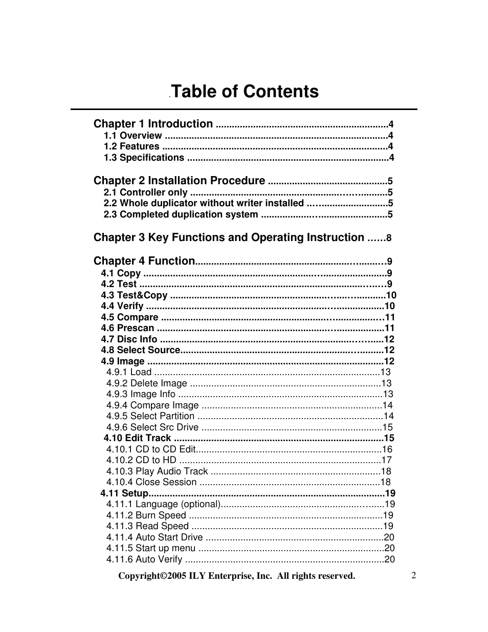 ILY Enterprise 3 User Manual | Page 2 / 28