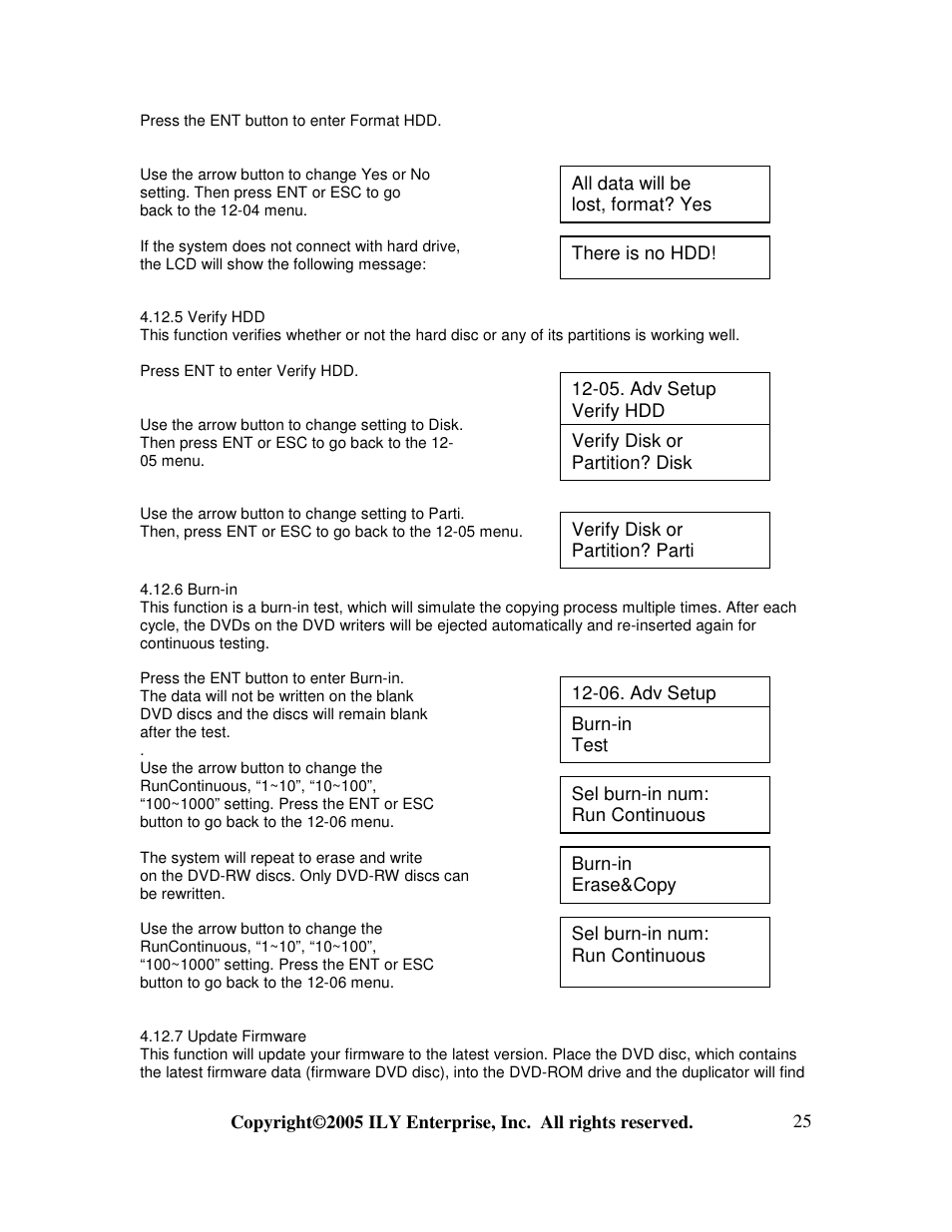 ILY Enterprise 3 User Manual | Page 25 / 28
