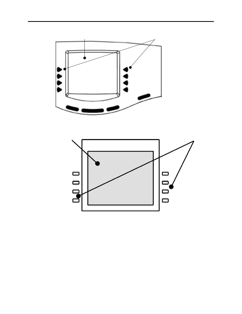Two-line display, Figure 4 and figure 5. each | Inter-Tel CS-5400 User Manual | Page 112 / 392