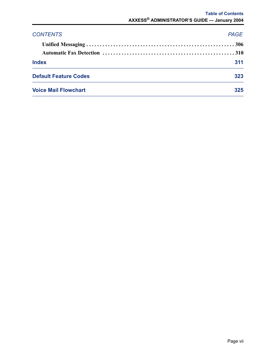 Inter-Tel Axxess User Manual | Page 11 / 342