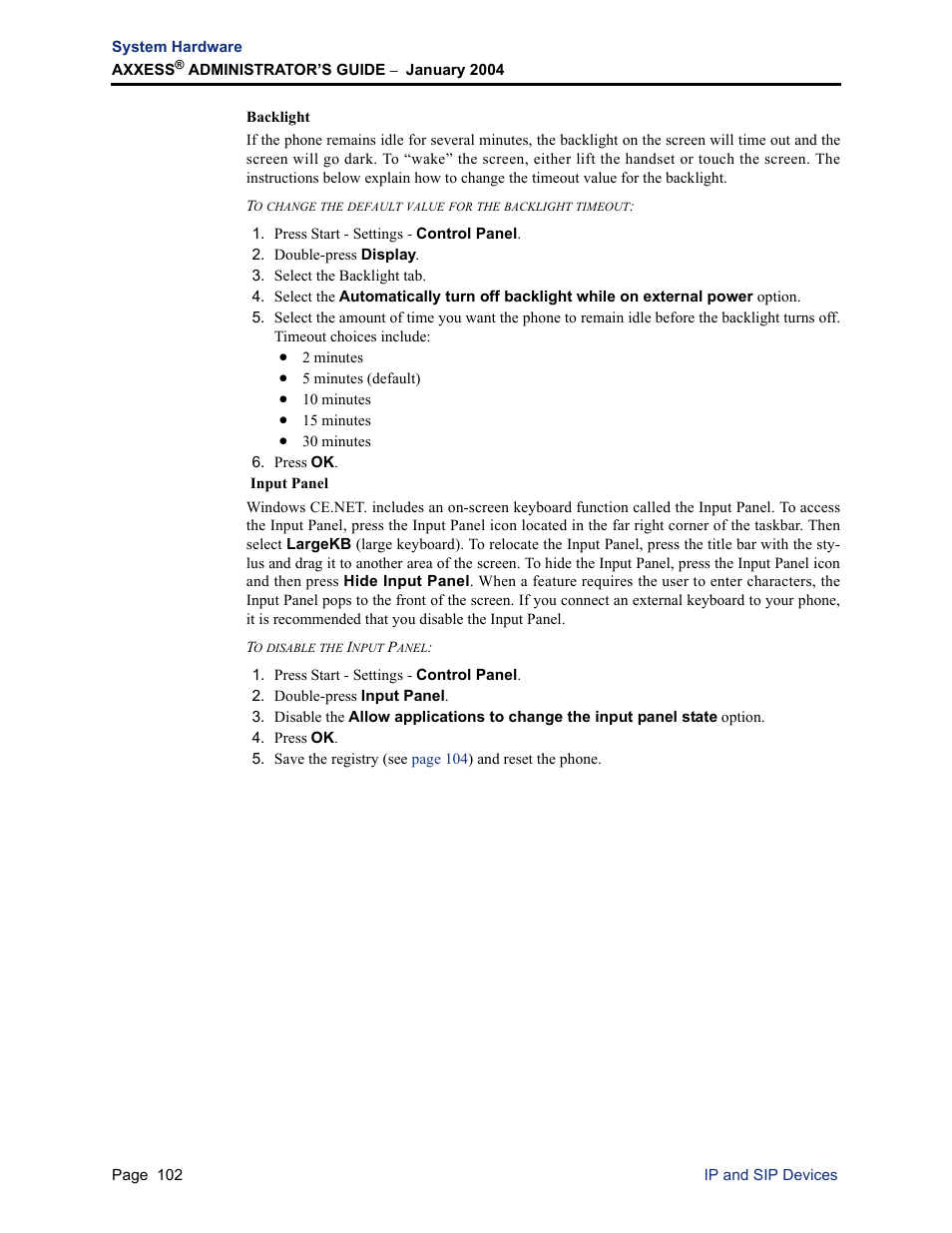Inter-Tel Axxess User Manual | Page 118 / 342