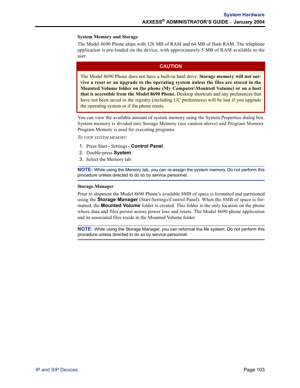 Inter-Tel Axxess User Manual | Page 119 / 342