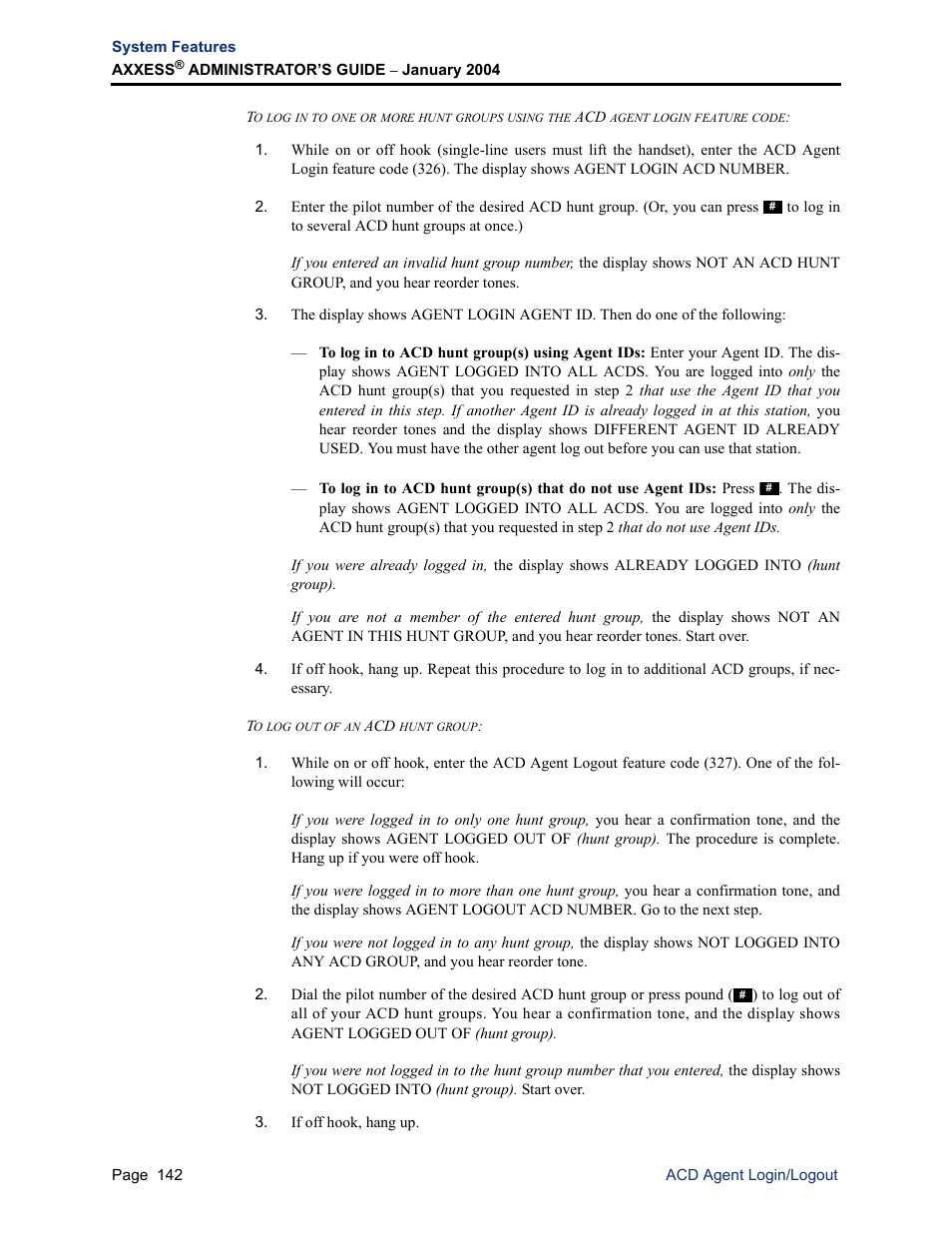 Inter-Tel Axxess User Manual | Page 158 / 342
