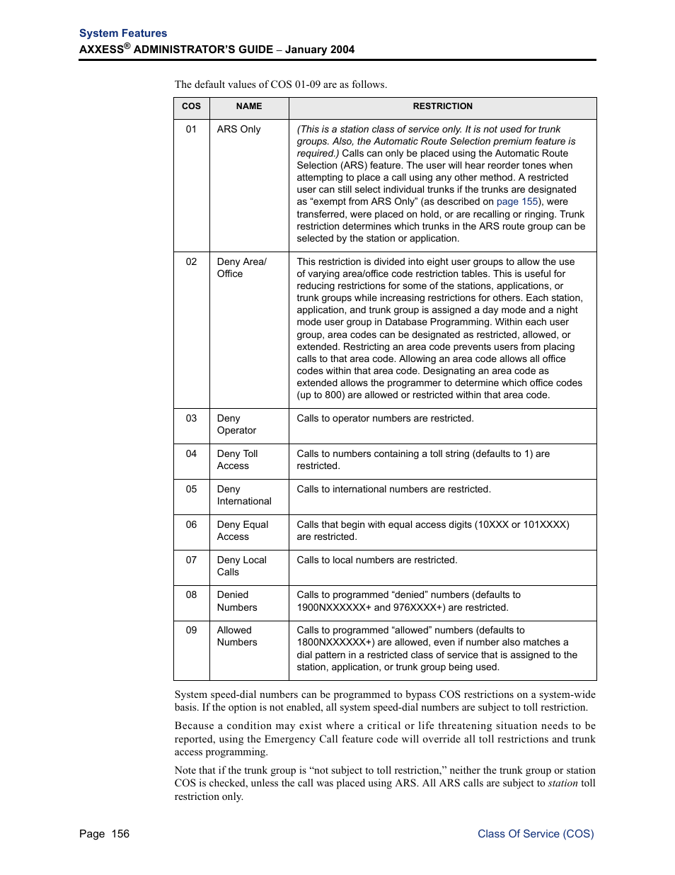 Inter-Tel Axxess User Manual | Page 172 / 342