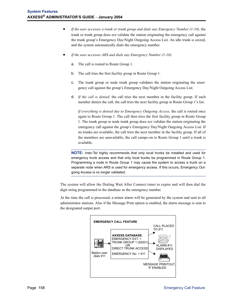 Inter-Tel Axxess User Manual | Page 174 / 342