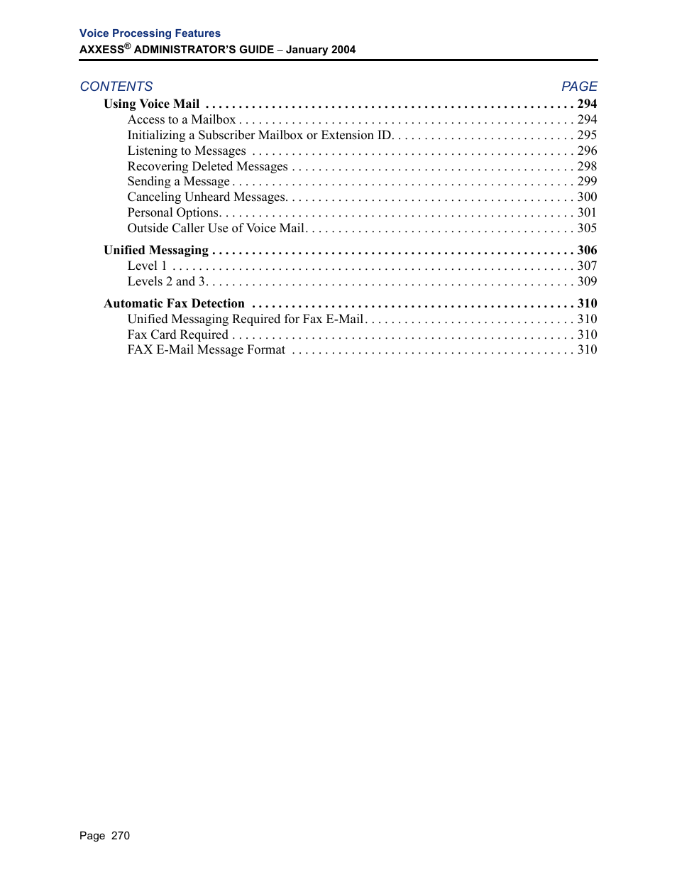 Inter-Tel Axxess User Manual | Page 286 / 342