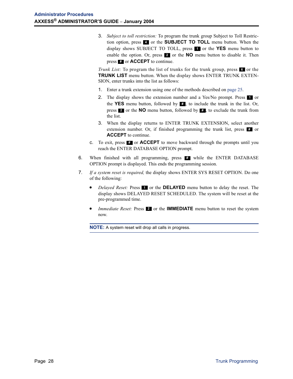 Inter-Tel Axxess User Manual | Page 44 / 342