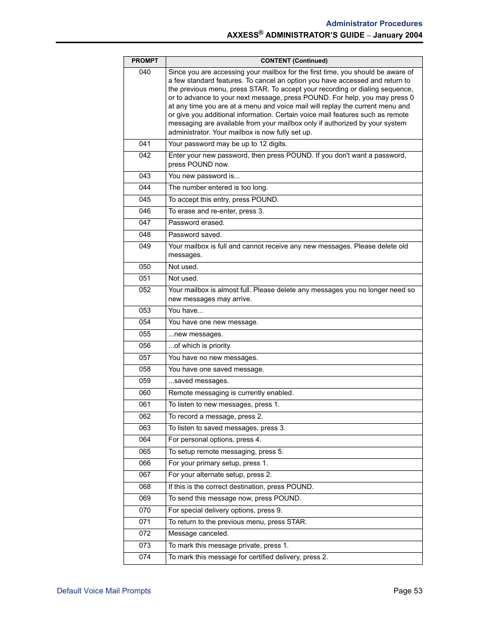 Inter-Tel Axxess User Manual | Page 69 / 342